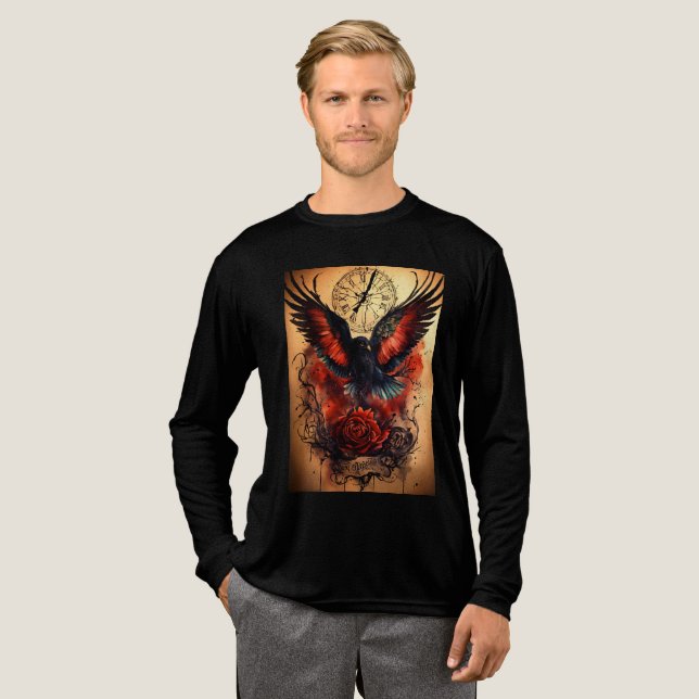 Dark Flight Tri-Blend Shirt (Full Front)