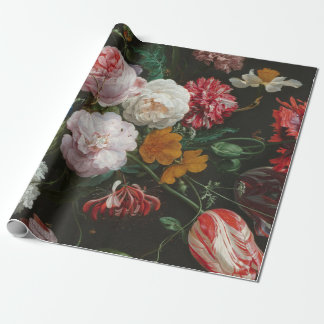 Dark Floral Still Life Paper