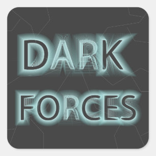 Dark Forces Sign Stickers