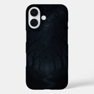 Dark Forest Night Sky iPhone 16 Case