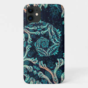 Dark fractal elegance Case-Mate iPhone case