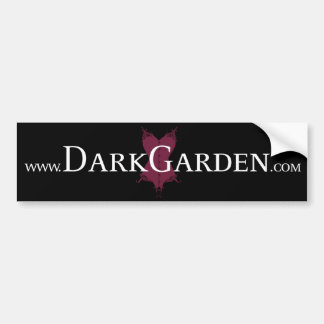 Dark Garden Bumper Sticker