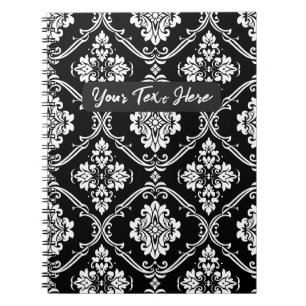 Dark Garden Personalised Notebook
