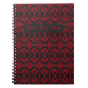 Dark Garden Personalised Notebook