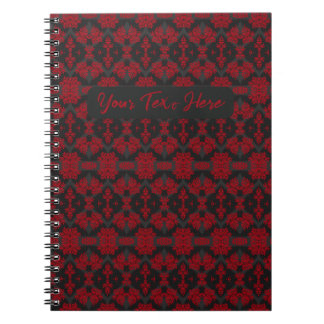 Dark Garden Personalised Notebook