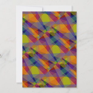 Dark Geometric - Greeting Card