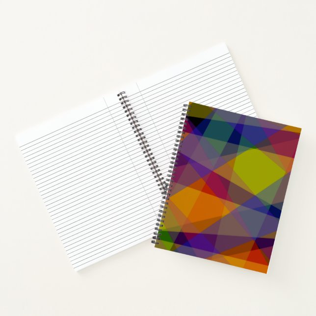 Dark Geometric - Notebook (Inside)