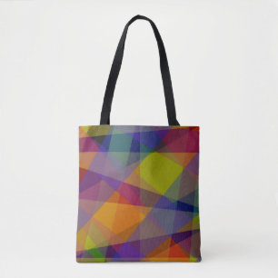Dark Geometric - Tote Bag