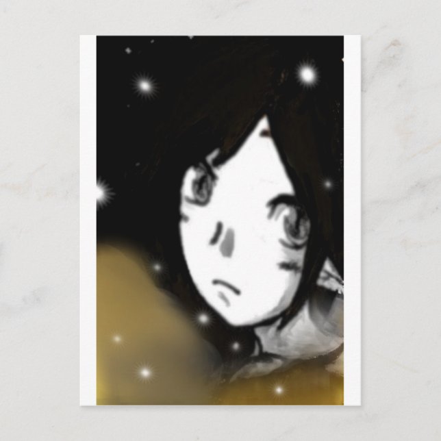 dark girl postcard (Front)