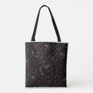Dark Glam Decay Halloween Tote Bag