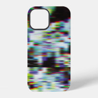 Dark glitch background, illustration. Black, blue,