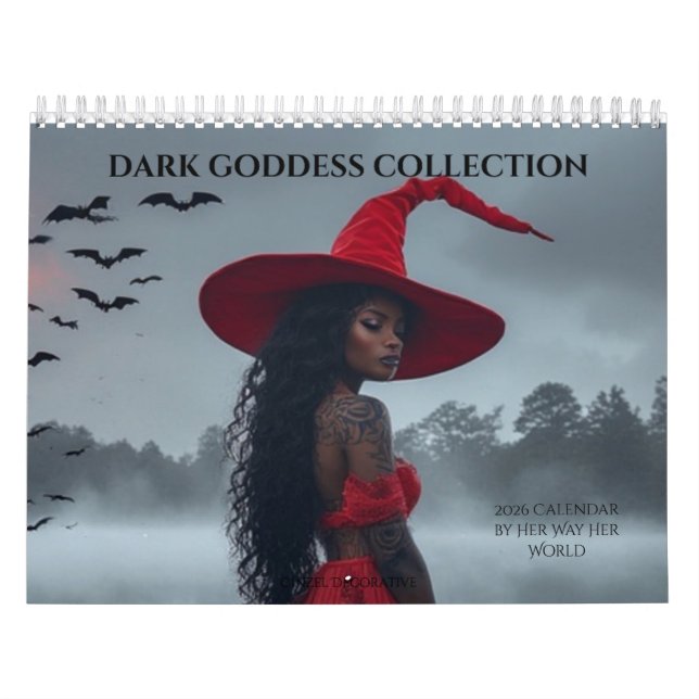 Dark Goddess Halloween Collection Calendar (Cover)