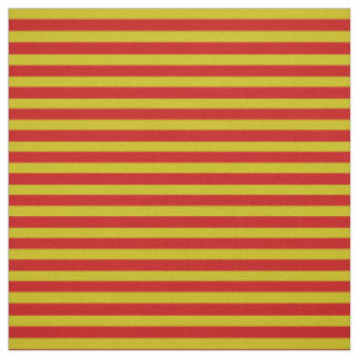 Dark gold, bright red stipe, stripes fabric