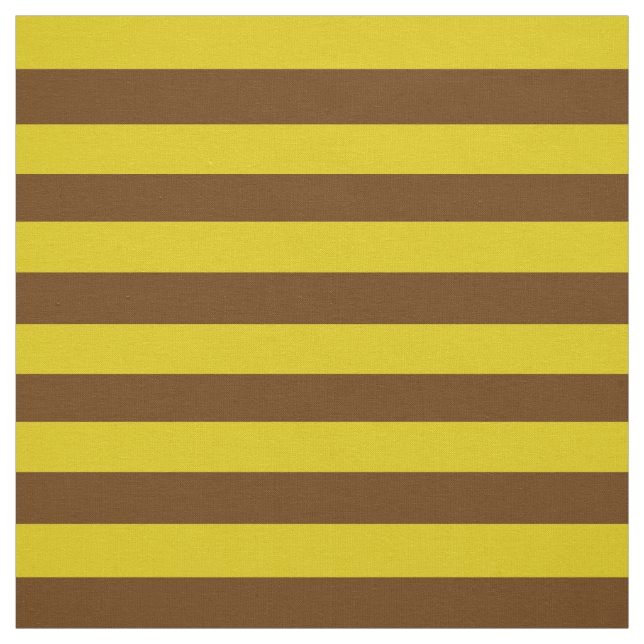 Dark gold, Coco brown stipe, stripes Fabric (Swatch)