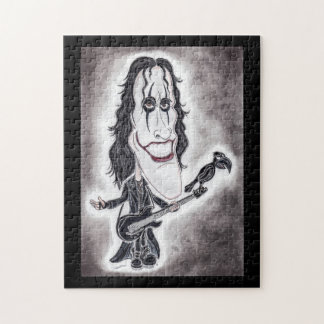 Dark Goth Legend Movie Caricature Drawing Puzzle