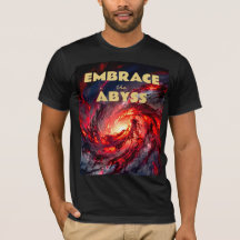 Dark Gothic Cosmic Horror Red Galaxy Space