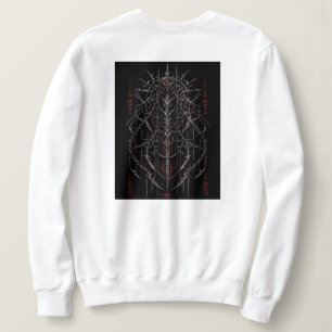 Dark Gothic Cybersigilism Red Eye Occult Sreetwear Sweatshirt
