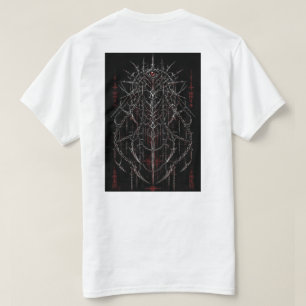 Dark Gothic Cybersigilism Red Eye Occult Sreetwear T-Shirt