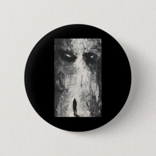 Dark Gothic Demon Path Horror Art Evil Grunge Goth 6 Cm Round Badge