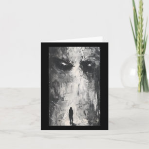 Dark Gothic Demon Path Horror Art Evil Grunge Goth Card