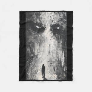Dark Gothic Demon Path Horror Art Evil Grunge Goth Fleece Blanket