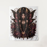 Dark Gothic Fairy Goddess Art | Ethereal Fantasy