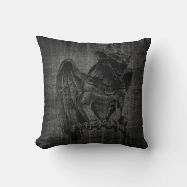 Dark Gothic or Halloween Pillow (Front)