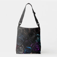 Dark Gothic Roses Velvet Floral Texture Pattern