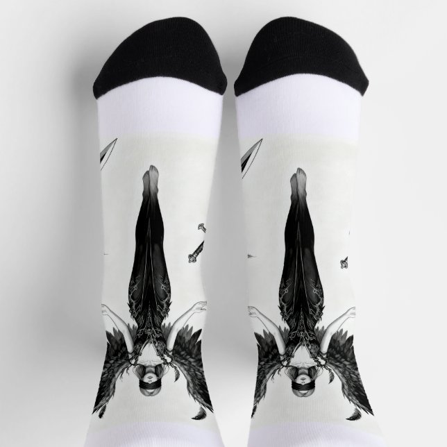 Dark Gothic Socks (Top)