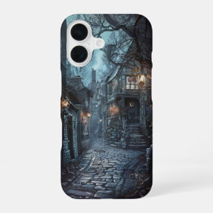 Dark Gothic Street iPhone 16 Case
