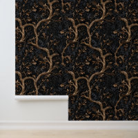 Dark Gothic Vintage Tree Mystic Vines Botanical