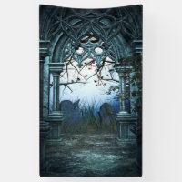 Dark Graveyard Background