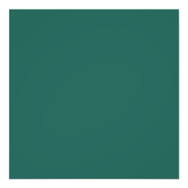  Dark green blue(solid colour)  Photo Print (Front)