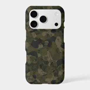 Dark Green Camo Abstract