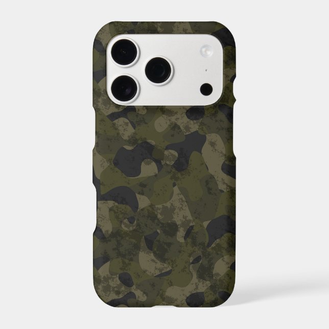 Dark Green Camo Abstract (Back)