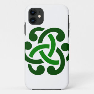 Dark Green Celtic Knot Case-Mate iPhone Case