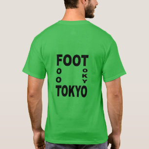 Dark green clover T-shirt man FOOT TOKYO