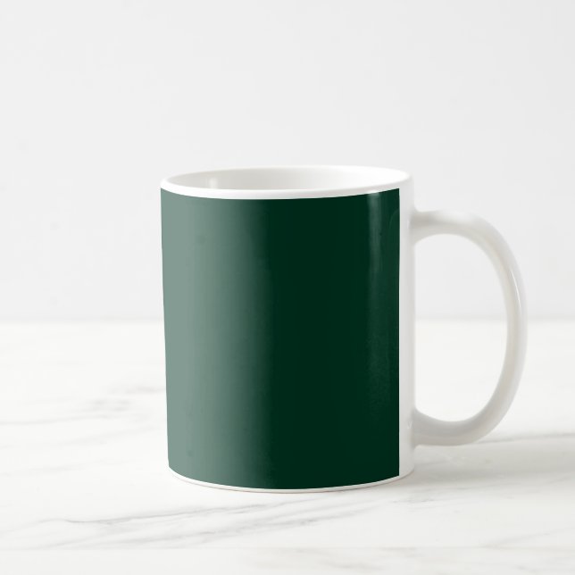 Dark Green Coffee Mug (Right)