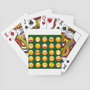 dark green emoji playing cards