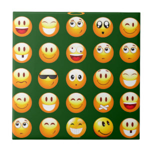 dark green emoji tile