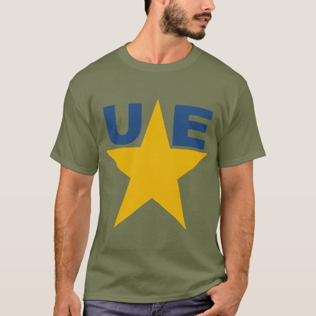 Dark green khaki design EU T-shirt (Front)