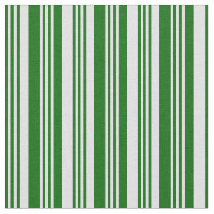 Dark Green & Lavender Coloured Stripes Fabric