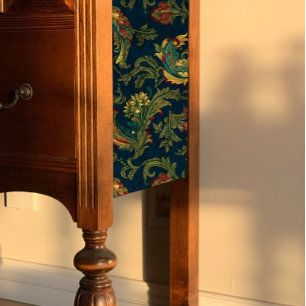 Dark Green Leaves Chinoiserie Decoupage Tissue Paper