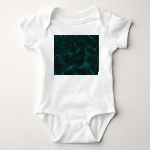 Dark green marble, seamless texture. baby bodysuit