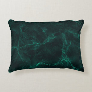 Dark green marble, seamless texture. decorative cushion