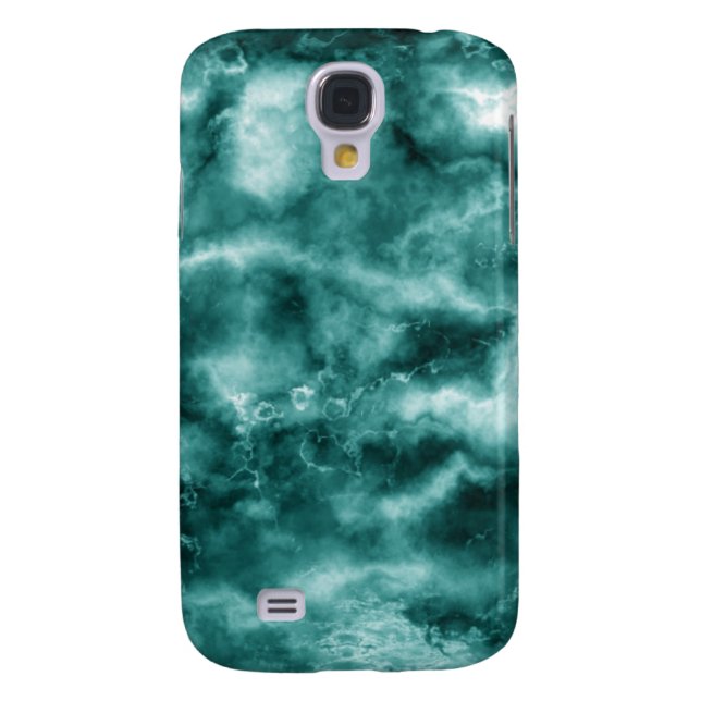 Dark Green Marble Texture Case-Mate Samsung Galaxy Case (Back)
