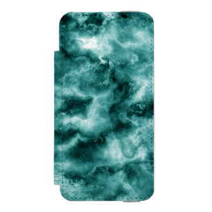 Dark Green Marble Texture Incipio Watson™ iPhone 5 Wallet Case
