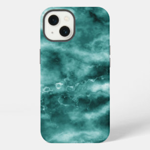 Dark Green Marble Texture iPhone 13 Case