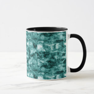 Dark Green Marble Texture Mug