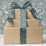 Dark Green Snowflakes and Swirls Christmas Satin Ribbon<br><div class="desc">Bring a sophisticated touch to your holiday decor with this dark green satin ribbon, adorned with elegant snowflakes and swirling patterns. Perfect for Christmas gift wrapping, seasonal crafts, and winter-themed decorations, this ribbon adds a rich, festive feel to any project. Ideal for DIY holiday projects, wreaths, and professional gift presentations,...</div>